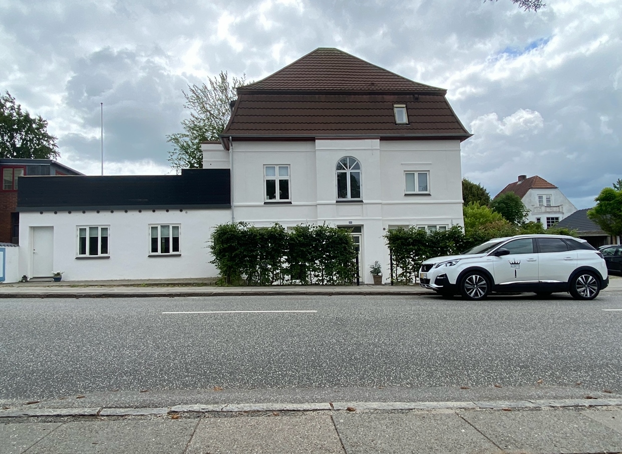 Facade efter maling af MalerKompagniet ApS
